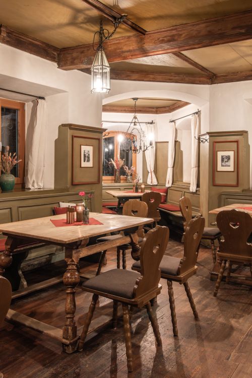 bayerisch urige Stube im Restaurant Xaver in Schliersee