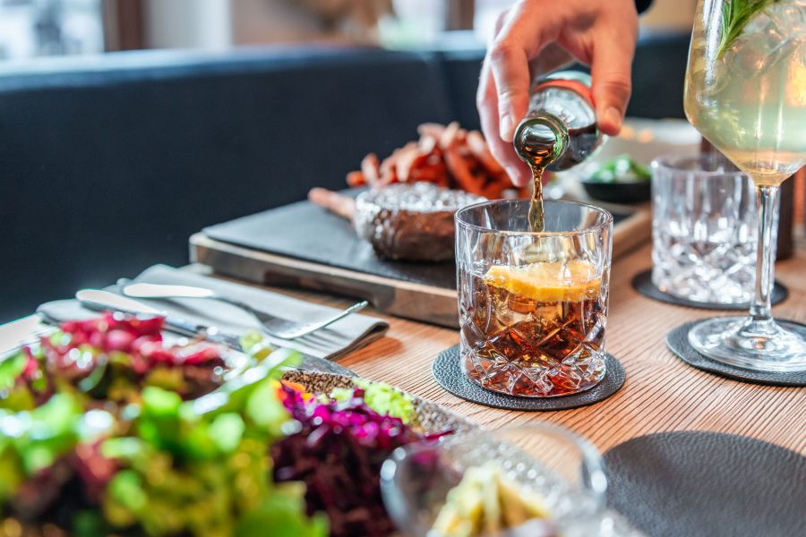 Lunch at Restaurant Xaver in Schliersee