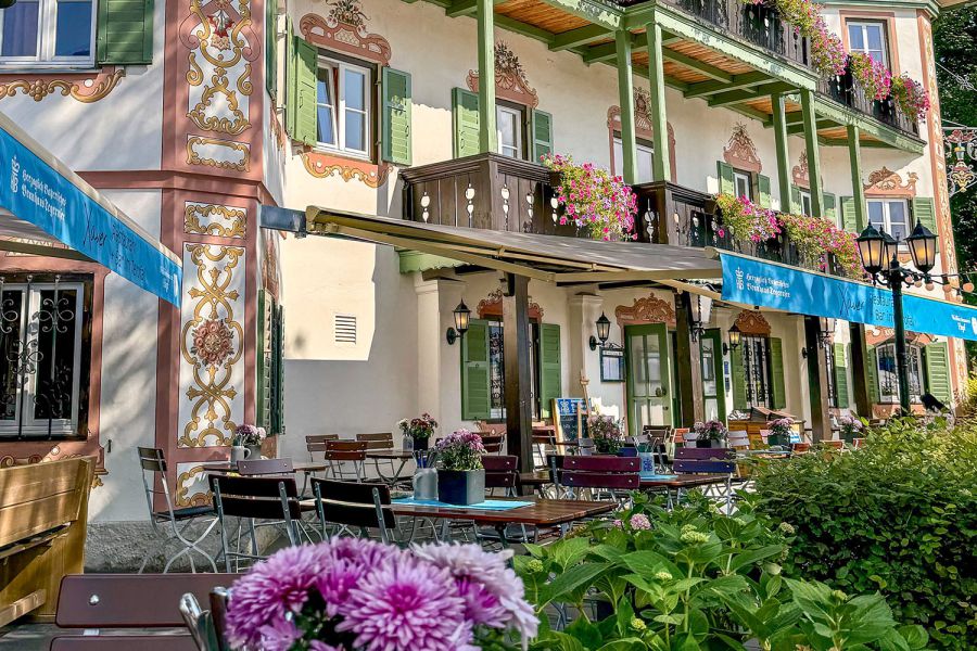 Sonnenterrasse vom Restaurant Xaver